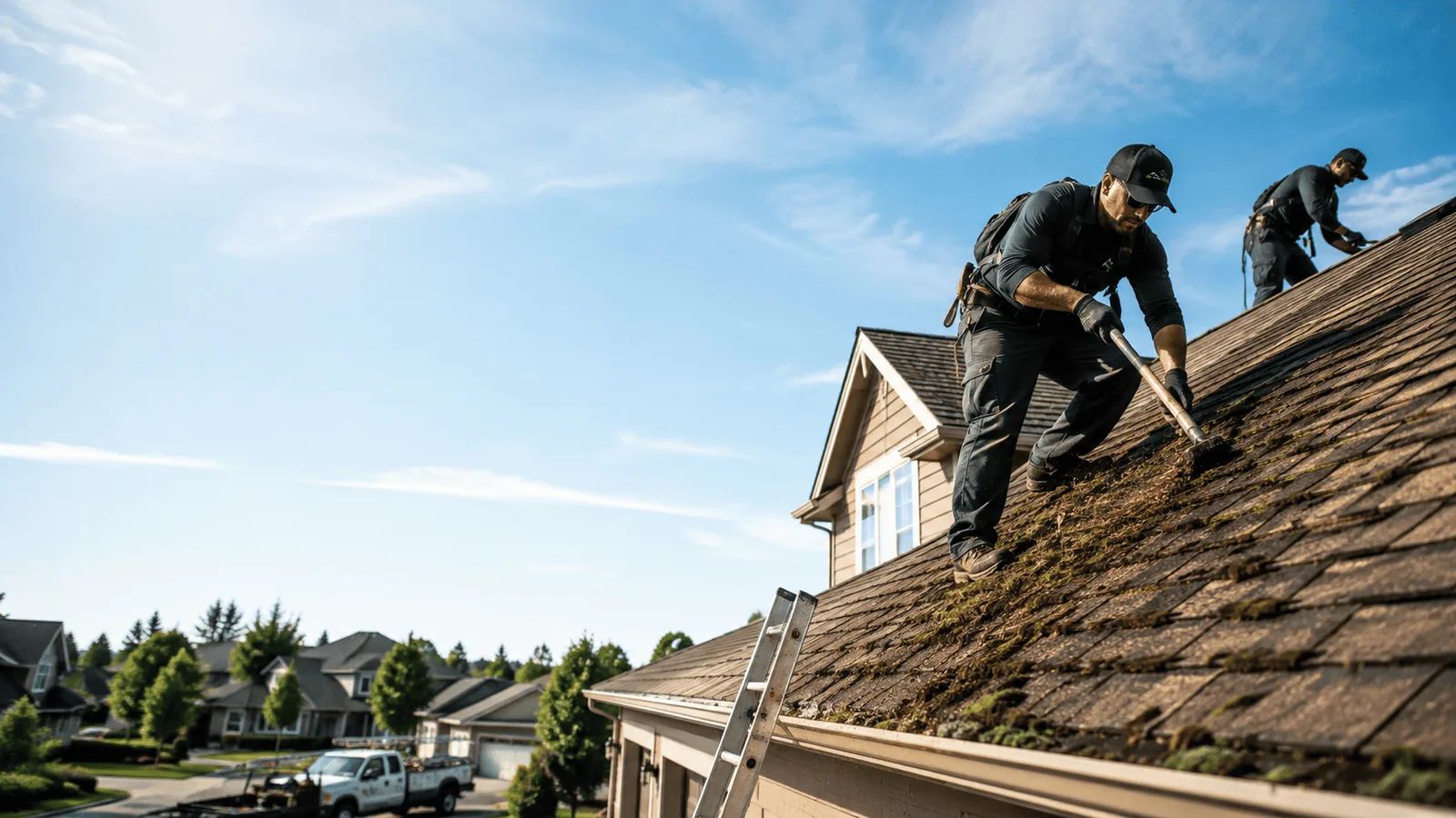 Roof Moss Removal in Willard, OH near me
